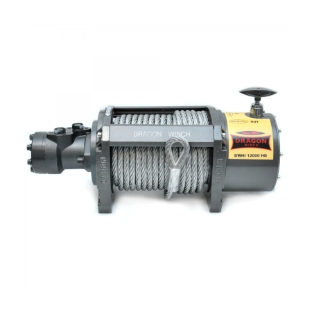 Wyciągarka hydrauliczna Dragon Winch DWHI 12000 HD – 5443 kg, lina stalowa 30 m